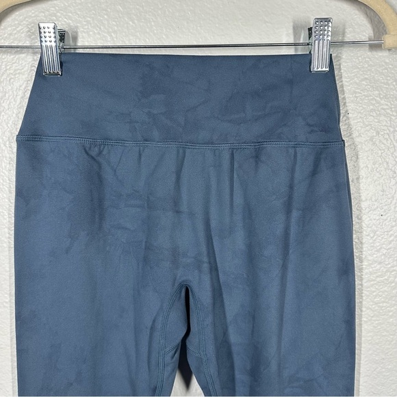 Alphalete Leggings Women's Medium M Blue High Waist Compression Workout Training - Picture 2 of 7